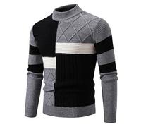 Men's Cardigans Golf Quarter Zip Pullover Men Purple Polo Shirt Men's Pullover Hoodies Winter Leather Biker Jacket Men Hoodies for Men UK Christmas Jumpers Men Gilets for Work (Grey, XXL)