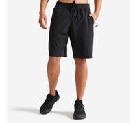 Men's Cardio Training Fitness Shorts 500 - Black