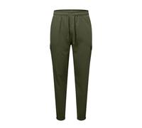 Mens Cargo Pants Drawstring Spliced Trousers Breathable Comfortable Soft Slim Fit Fashion Outdoor Leisure Classic Sports Hiking Fishing (Green, XXL)