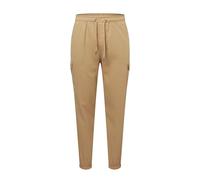 Mens Cargo Pants Drawstring Spliced Trousers Breathable Comfortable Soft Slim Fit Fashion Outdoor Leisure Classic Sports Hiking Fishing (Khaki, L)