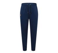 Mens Cargo Pants Drawstring Spliced Trousers Breathable Comfortable Soft Slim Fit Fashion Outdoor Leisure Classic Sports Hiking Fishing (Navy, XXL)