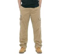 Mens Cargo Trousers Camo Combat Trousers Cotton Fleece Lined Multiple Pockets Workwear Outdoor Tactical Winter Pants Military Work Pants Straight Legs Casual Trouser Plus Size