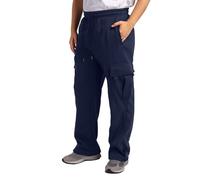 Men's Cargo Trousers Large Size - Solid Colour Palazzo Sports Trousers Casual Soft Comfortable Fit Chic Multi-Pocket Loose Simple Everyday Basic Pants