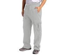 Men's Cargo Trousers Large Size - Solid Colour Palazzo Sports Trousers Casual Soft Comfortable Fit Chic Multi-Pocket Loose Simple Everyday Basic Pants