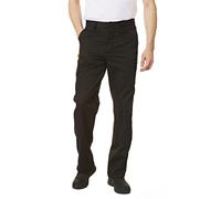 Iron Mountain Workwear Mens Classic Cargo Trousers With Knee Pad Pockets, Black, 34W (33" Long Leg)