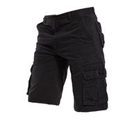 Men'S Cargo Work Shorts With Button Fly Summer Bermuda Shorts Thickened Tactical Tracksuit Bottoms Multi-Pocket Half Pants Trekking Cropped Trousers Outdoor Utility Work Jorts For Travelling