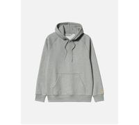 Men's Carhartt WIP Hooded Chase Sweatshirt - Grey Heather