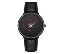 Mens Casual Business Watch Stylish Waterproof Outdoor Sports Watch Big Dial, c, Strap