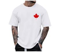 Men's Casual Canada Tops Canada 51St State Summer Gym Loose Tees Shirts 2025 Graphic Loose Fit Cute Canadian Spring T Shirts Trendy Canada is Not for Sale Tshirt Going Out Tee Shirts White