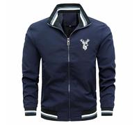 Men's Casual Cotton Jacket Classic Retro Scooter Jackets Military Windbreaker with Pockets Mod Skin Tartan Lining Coat Multi Cargo Coats Womens Tops Hiking Golf Running