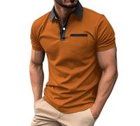 Men's Casual Cotton Short Sleeve Henley Shirts Slim Fit Lightweight Comfortable T-Shirt Tops Mens tee Shirts XXXL Mens Long Sleeve Training top Mens Vest Hoodie