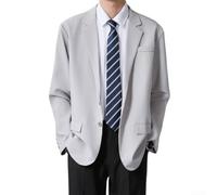 Men's Casual for blazer for slim Fit Long Sleeve Lapel Suit Jacket | 98% polyester, 2% spandex blend, four-way stretch for freedom of movement and a tailored look