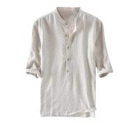 Mens Casual Hawaiian Shirts Men's Miami Vice Jersey Floral T Shirt Button Down Summer Aloha Hawaiian Shirts Beige