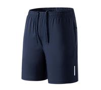 Men's Casual Lightweight Quick-Drying Breathable Running Shorts,Jogging Golf Sports Workout Gym Shorts with Pockets for Athletic Outdoor Hiking Blue
