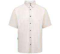 Mens Casual Linen Blend Shirt Suntan