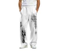 Men's Casual Printed Sweatpants - Comfortable Jogger Pants for Everyday We | Mens Denim Carpenter Khakis Sports Wear Comfortable Seniors Technical Bermuda the Herringbone Jumbo Way