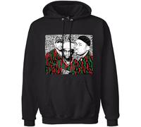 Men's Casual Shirt A Tribe Called Quest New York Street Art Hip Hop Pure cotton is more hygroscopic Size L Black