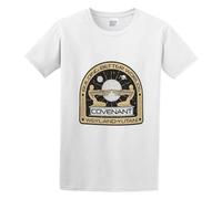 Men's Casual Shirt Alien: Covenant Building Better Worlds Double Stitch Sleeves and Hem White M