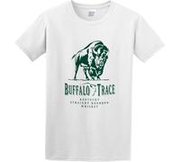 Men's Casual Shirt Buffalo Trace Distillery Soft and Light White