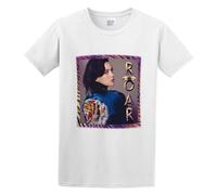 Men's Casual Shirt Roar Song The Katy Perry Carefully Designed, Every Design is just Right White