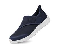 Mens Casual Shoes 2025 Business Rib Runner Sportschuhe Breathable Lightweight Trainer Beach Water Trainers for Gym Rebound Core Low Top Walking Running Driving Yoga Blue