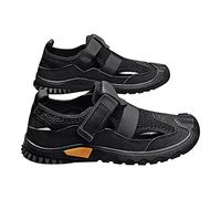 Men's Casual Shoes Breathable Household Shoes Fashion Casual Shoes Indoor Non-slip Shoes Walking Shoes for Middle-aged People and More, Black, 8 UK