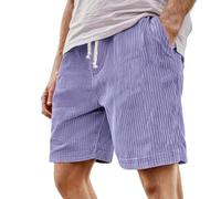 Mens Casual Shorts Bermuda Shorts, Regular Fit Non-Wrinkle Confortable Quick-Drying Activewear Loose Fitting Straight Fit Wide Leg Moisture-Wicking Everyday Basic