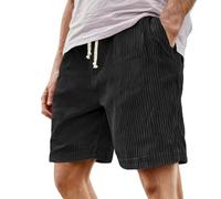 Mens Casual Shorts Bermuda Shorts, Regular Fit Non-Wrinkle Confortable Quick-Drying Activewear Loose Fitting Straight Fit Wide Leg Moisture-Wicking Everyday Basic