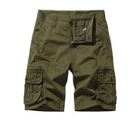 Mens Casual Shorts, Mens Smart Shorts, Street Style Wrinkle-Resistant Multi-Pocket Functional Minimalist Stylish Personality Classic Soft Beach Outdoor Activities