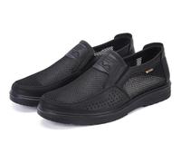 Men's Casual Slip-On Loafers, Boat Shoes, Lightweight Comfortable Wide Width Soft Sole Walking Shoes, Mesh Sneakers, Orthopedic Comfy Footwear for Everyday Walks