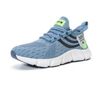 Men's Casual Sneakers Breathable Lightweight Mesh Running Jogging Shoes UK