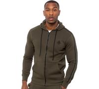 Mens Casual Zip Up Tracksuit Jacket | Enzo Designer Menswear - Khaki / XL