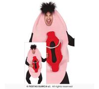 Mens Cat Costume Adults Stag Night Comedy Funny Fancy Dress Outfit