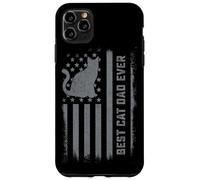 Men's Cat Dad US Flag Kitty Daddy Dad Christmas Fathers Day Case for iPhone 11 Pro Max