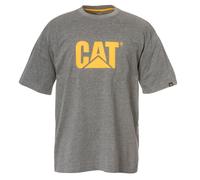 Mens CAT Work T-Shirt Caterpillar Trademark Logo Durable Short Sleeve Shirts