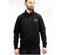 Caterpillar Essential 1/4 Zip Sweatshirt Black XL - Unisex