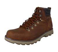 Caterpillar Sire WP Mens Brown Wide Fit Waterproof Cat Ankle Boots Size 7-13