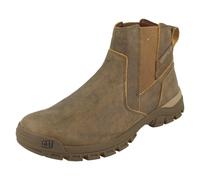 Mens Caterpillar Leather Pull On Dealer Boots 'Threshold Chelsea Boots'