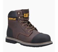 Mens Caterpillar PowerPlant Bump Steel Toe Midsole S3 Safety Boots Scuff Cap CAT