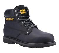 CAT Mens Powerplant Safety Boots-12 Black