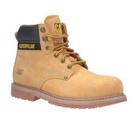 Mens Caterpillar PowerPlant SB Safety Steel Toe-Mid Work Boots CAT Si 6-13