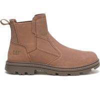 Mens Caterpillar Practitioner Pull On Chelsea Suede Leather Boots Sizes 6-12