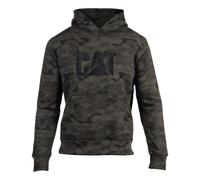 Caterpillar Men's Trademark Hooded Sweatshirt, Night Camo, Large