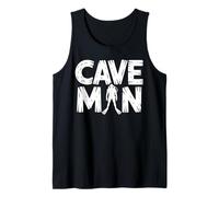 Mens Cave Diver Underwater Man Cave Diving Tank Top