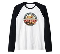 Mens Certified Snack Inspector Dad Tax Collector 2025 Raglan Baseball Tee
