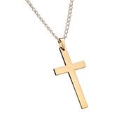 Men's Chain Necklaces,Christian Necklaces for Men,Men Pendants Christian Rustproof Chain Necklaces - All-Match Rotproof Men Accessories Bible Pendant for Men, se beskrivning, Stainless Steel, Unisex