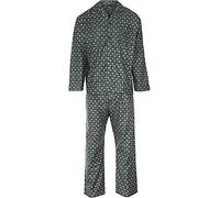 men's Champion Cambridge Cotton Pyjamas nightwear (Green (Diamond), 3XL (52-54''))