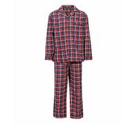 men's Champion Cambridge Cotton Pyjamas nightwear (Red (Checked, M (38-40"))