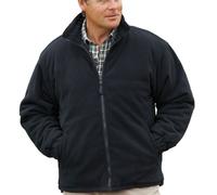 Mens Champion Glen Fleece Thick and Padded Black Small