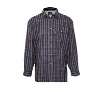 Mens Champion Sherborne Fleece Lined Padded Check Winter Shirt Blue 3X-Large